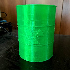 Πρωτοτυπο Επιτραπεζιο Φωτιστικο Βαρελι 3D Εκτυπωση