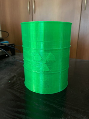Original table lamp barrel 3D printed new