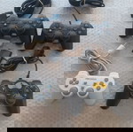 4 τεμαχια μαζι για sony playstation 1 , 2 ( ps1 ps2  ) χειριστηρια για ανταλλακτικα πακετο μαζι