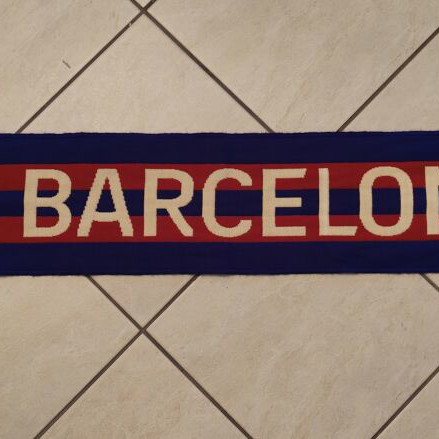 FC Barcelona scarf like new official merchandise