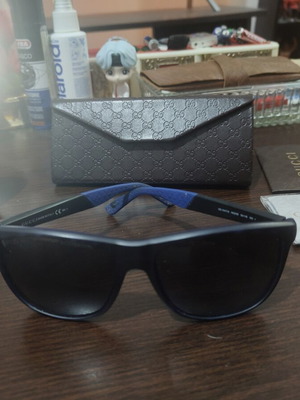 Gucci sunglasses used, blue lenses