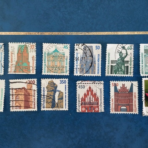 German stamps used
