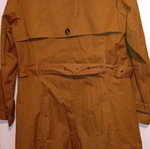 Kangol women's brown chocolate trench coat size M like new with removable lining