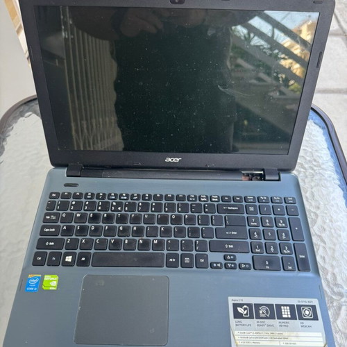 Acer Aspire E5-571G laptop used for parts or repair