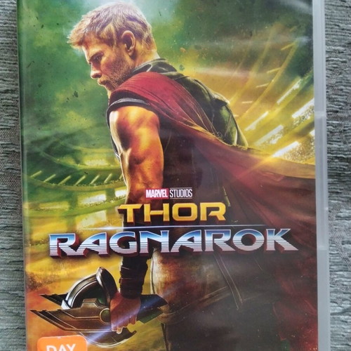Thor Ragnarok Marvel Studios DVD with Greek subtitles