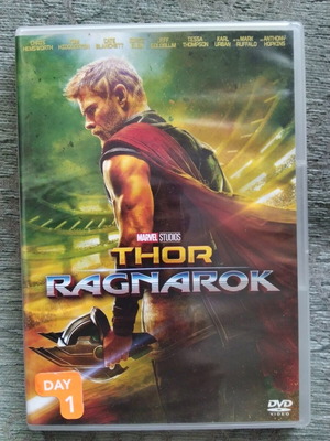 Thor Ragnarok Marvel Studios DVD with Greek subtitles