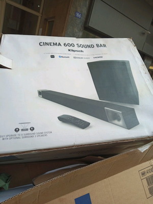 Klipsch wireless woofer soundbar box used