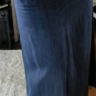 Imperial Maxi Skirt Large like new, lyocell blue