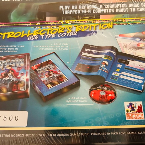 Nintendo Switch Nefasto's Misadventure Retrollector's Edition new sealed