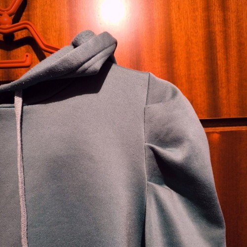 Mint hoodie sweatshirt used with fleece lining, size M