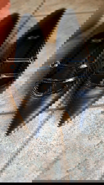 Δερμάτινα mules exe no 39