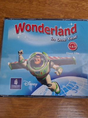 Wonderland in One Year Class CDs used, Junior A & B English learning