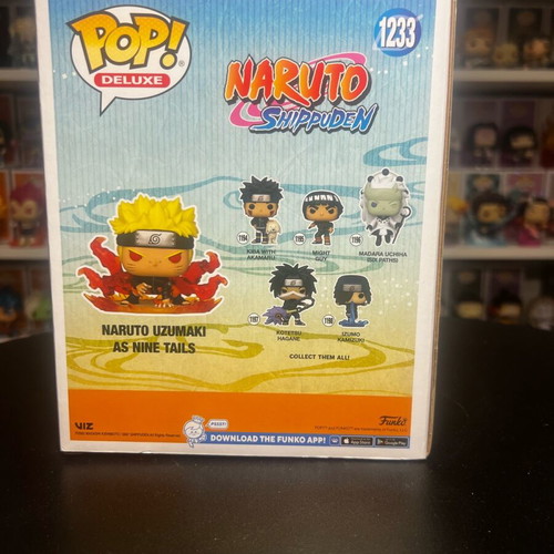 Funko Pop Deluxe Naruto as Nine Tails 1233 LACC 2022 like new