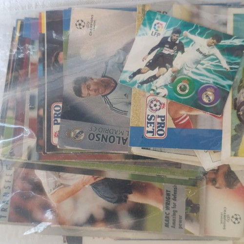 Large collection of cards, movies, sports used