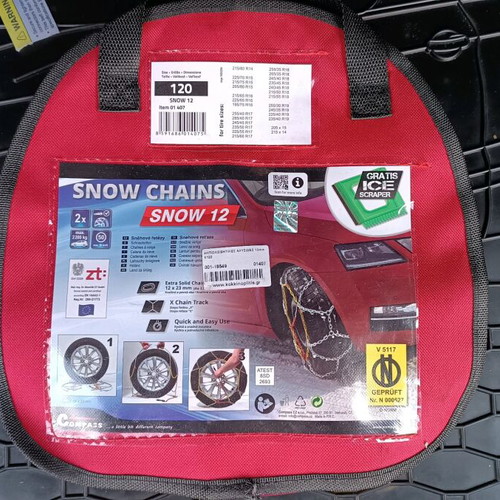 Snow Chains XL 12x120 new