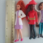 Barbie 5 συλλεκτικές φιγούρες McDonald's μεταχειρισμένες, πακέτο