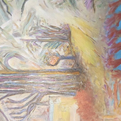 Original painting 70×50 cm abstract landscape new