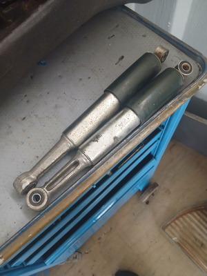 C50 GLX motorcycle shocks used