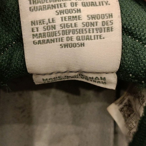 Nike AF1 Low x LeBron James "SVSM/Four Horsemen" used, white/green, size 40