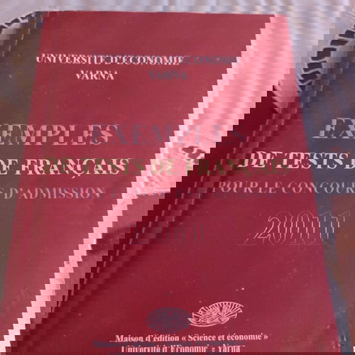 Примерни тестове по френски език от Икономически университет Варна