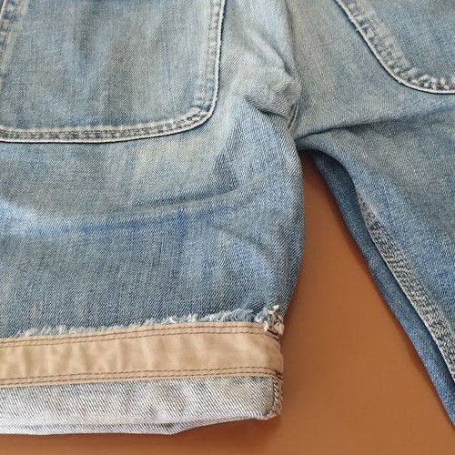Diesel Krooley Utility men's denim shorts, size W30, light blue