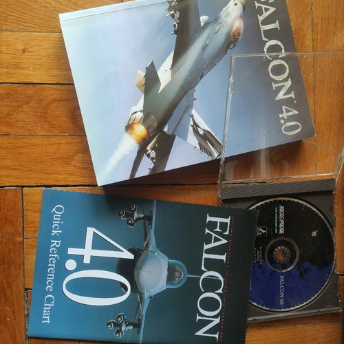 Falcon 4.0 Big Box used PC simulation game