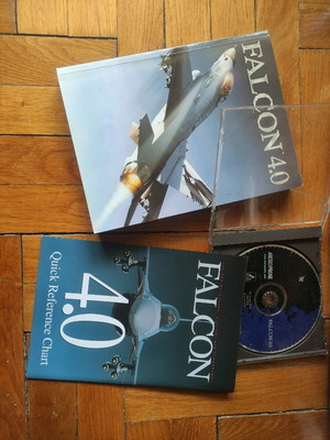 Falcon 4.0 Big Box used PC simulation game