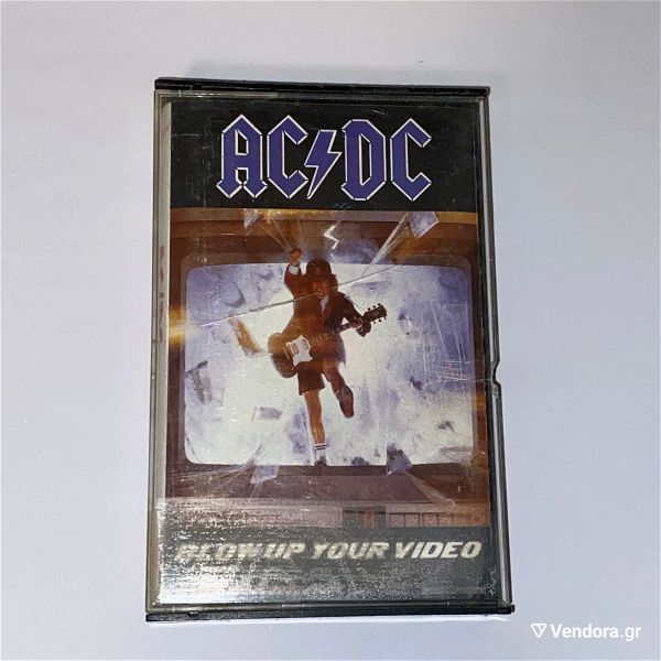  AC / DC  - Blow up Your Video / spania elliniki kasseta / kaseta/ Rock / Heavy Metal /