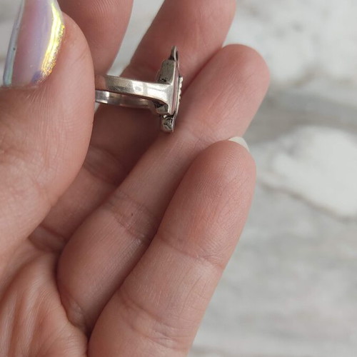 Silver butterfly ring new