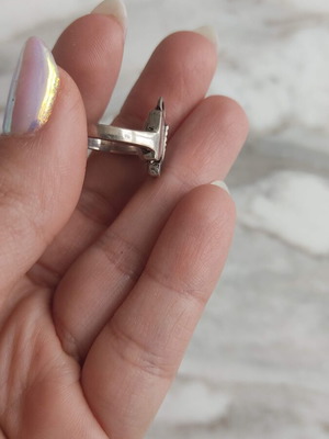 Silver butterfly ring new