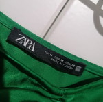 Zara satin lingerie dress green size M