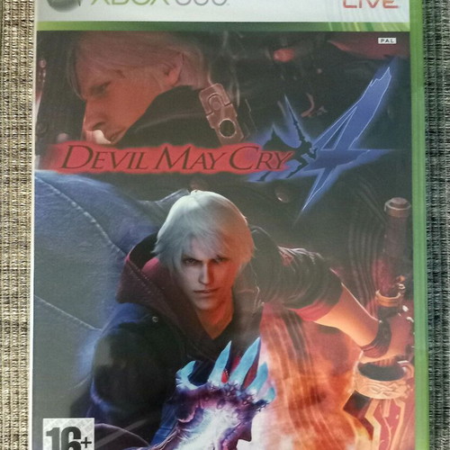 Jeu Devil May Cry 4 - Xbox 360, Version PAL, Complet Avec Boîtier, Bon état