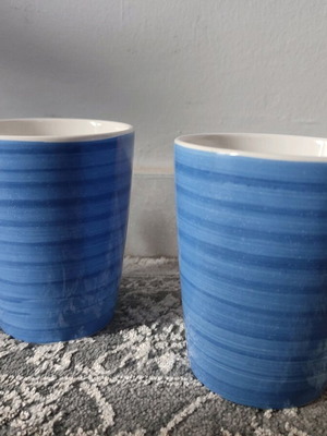 Κούπες μεταχειρισμένες, πακέτο 2, μπλε