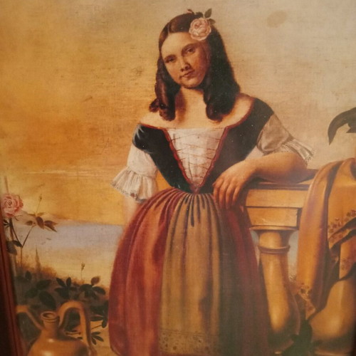 Old painting used 29x37