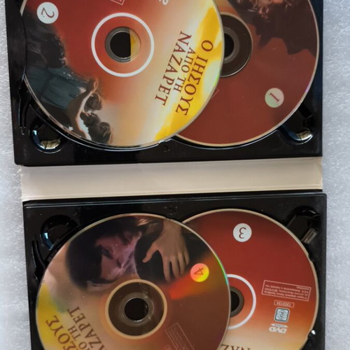Jesus of Nazareth 4DVD Franco Zeffirelli new