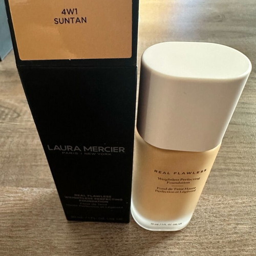 Laura Mercier foundation new, high coverage, suitable for all skin types