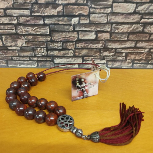 Jasper Komboloi new with tag, semi-precious stones