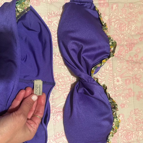 Madame Shou Shou seamless swimsuit like new, purple, petite size S