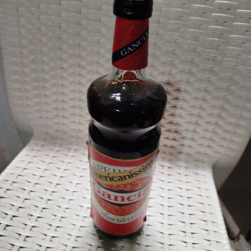 Gancia Americanissimo vermouth 1 litre sealed like new, 1960s-1970s