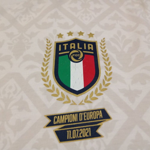 Italy Football Shirt Puma Size XL 2021 Euro Champions