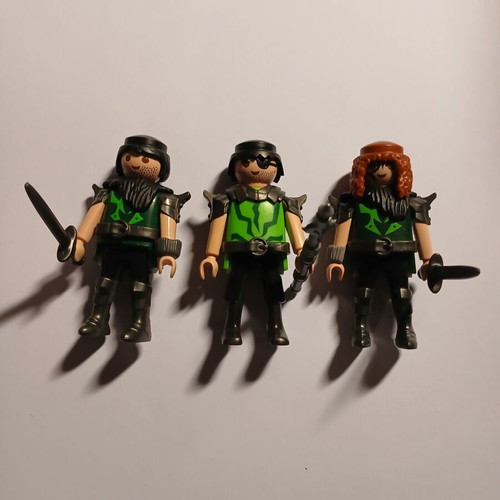 Φιγούρες Playmobil μεταχειρισμένες, σετ 3, σε πολύ καλή κατάσταση