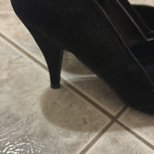 Heels black, size 37, used