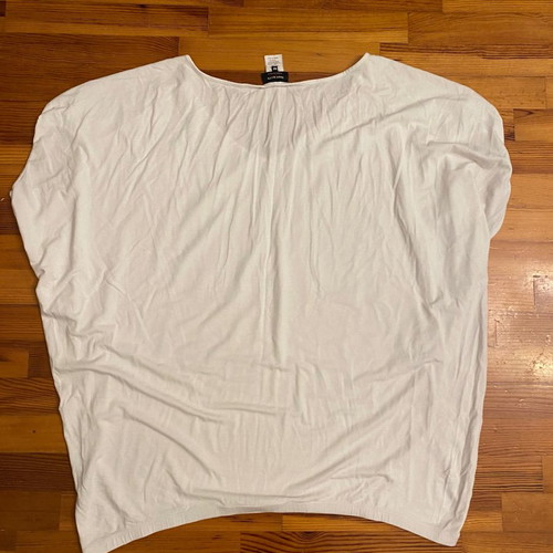 Miss Sixty white medium t-shirt with bat sleeves used oversized