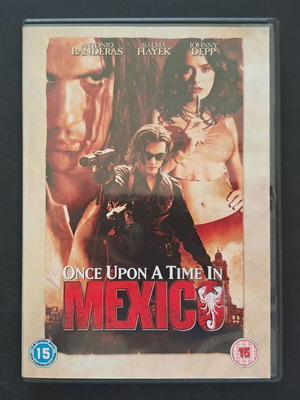 Once Upon a Time in Mexico DVD like new with English subtitles