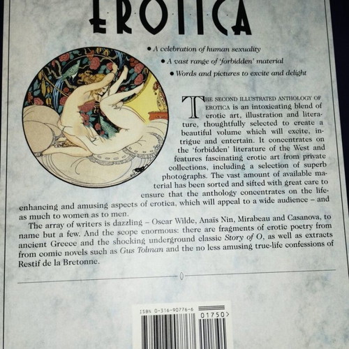 The Second Illustrated Anthology of Erotica like new, English