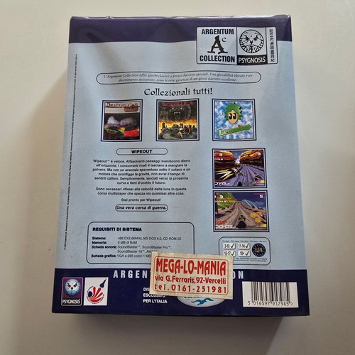 Complete WIPEOUT PC GAME BIG BOX 1995