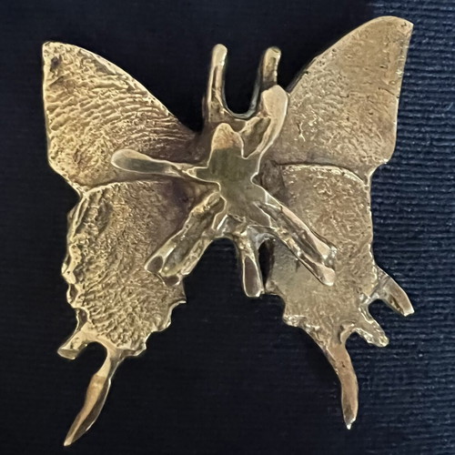 Decorative Butterfly from Collection of Solid Brass Items like new