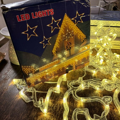 Led curtain lights like new