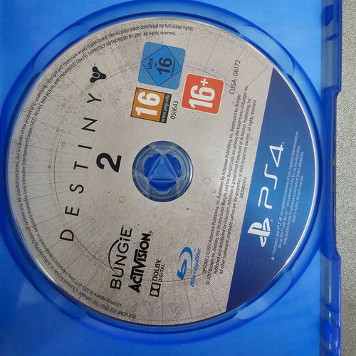 Destiny 2 game for PS4 used with exclusive content