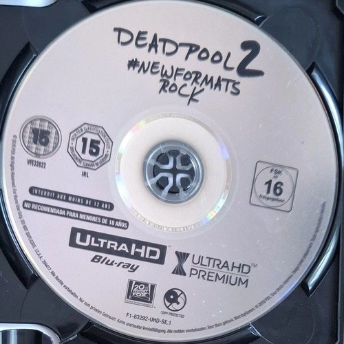 Marvel Deadpool 2 4K Ultra HD Blu-ray